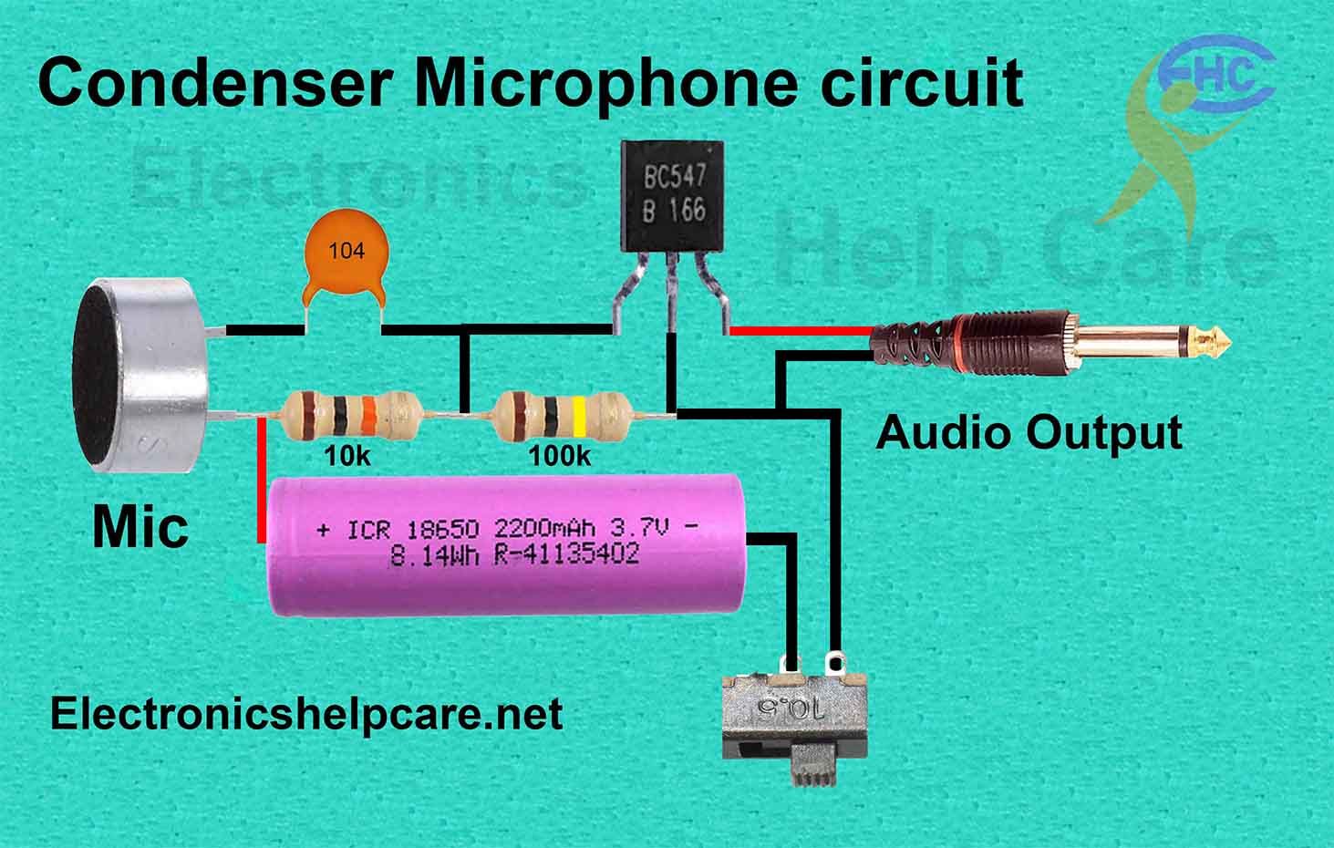 microphone-amplifier-circuit