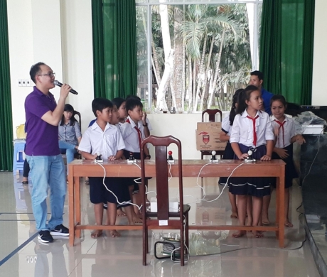 Ví dụ quảng cáo TV/CTV cho trường học/trung tâm giáo dục trên nền tảng streaming