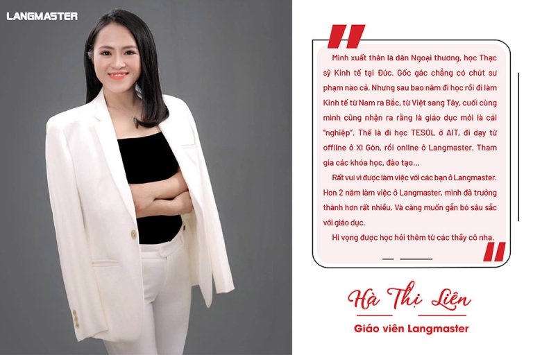 Giảng viên chất lượng trong lộ trình tiếng Anh giao tiếp