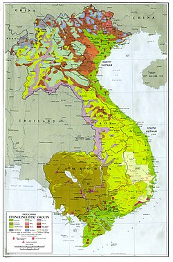 Bản đồ nhân học ngôn ngữ Đông Dương