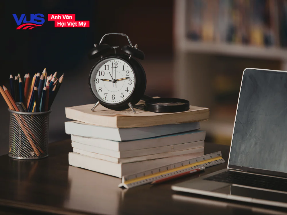 Bảng theo dõi tiến độ học và điểm thi IELTS Speaking - nguồn từ vus