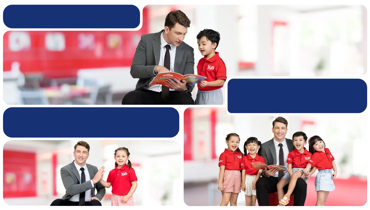 Trẻ khám phá và tiếp thu kiến thức tiếng Anh độc lập qua trò chơi - nguồn từ vus