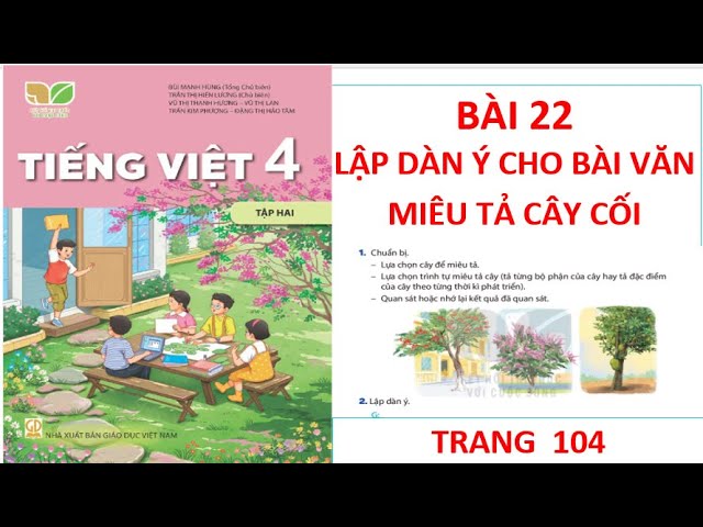 Lập dàn ý trước khi viết
