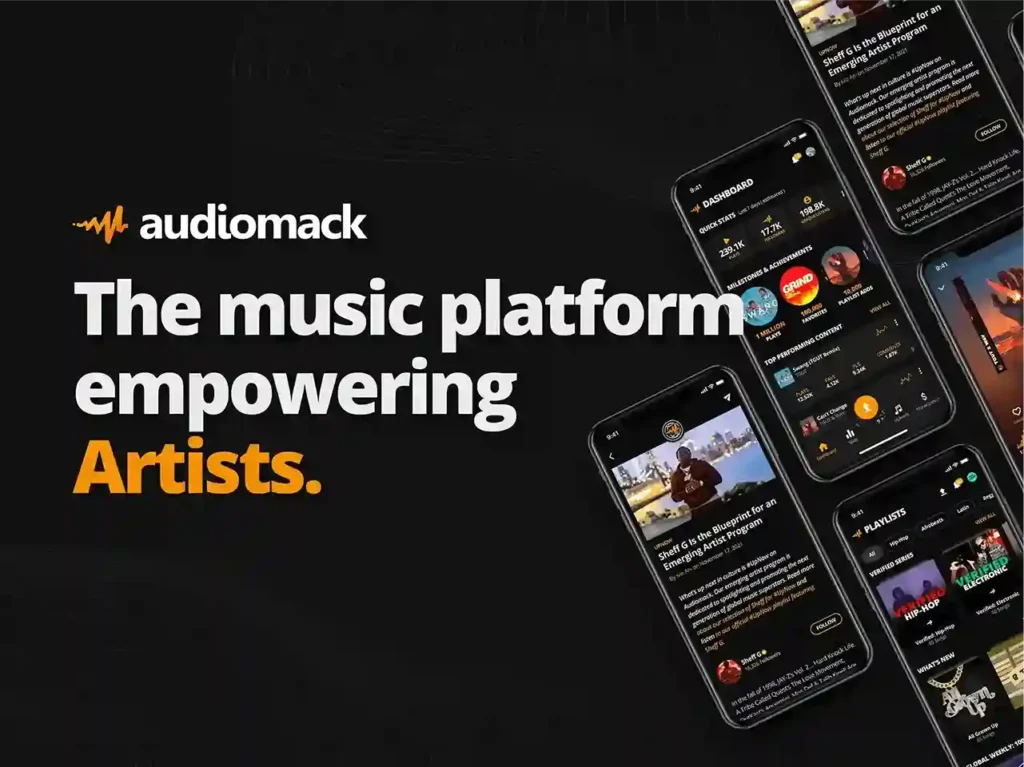 Biểu trưng ứng dụng Audiomack