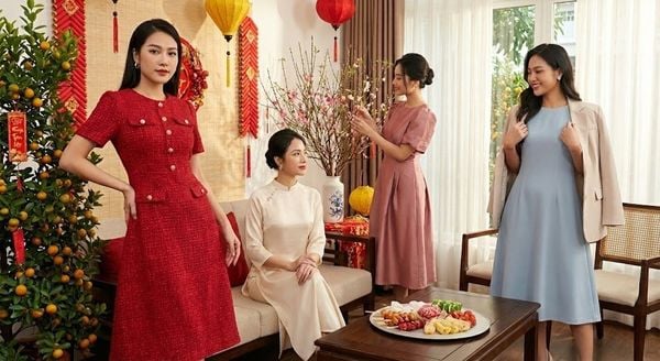 4 tiêu chí chọn váy Tết không lỗi thời