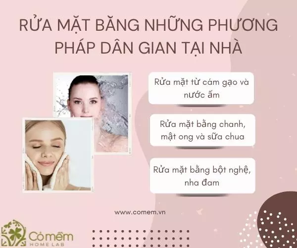 Phương pháp rửa mặt dân gian cho mẹ sau sinh