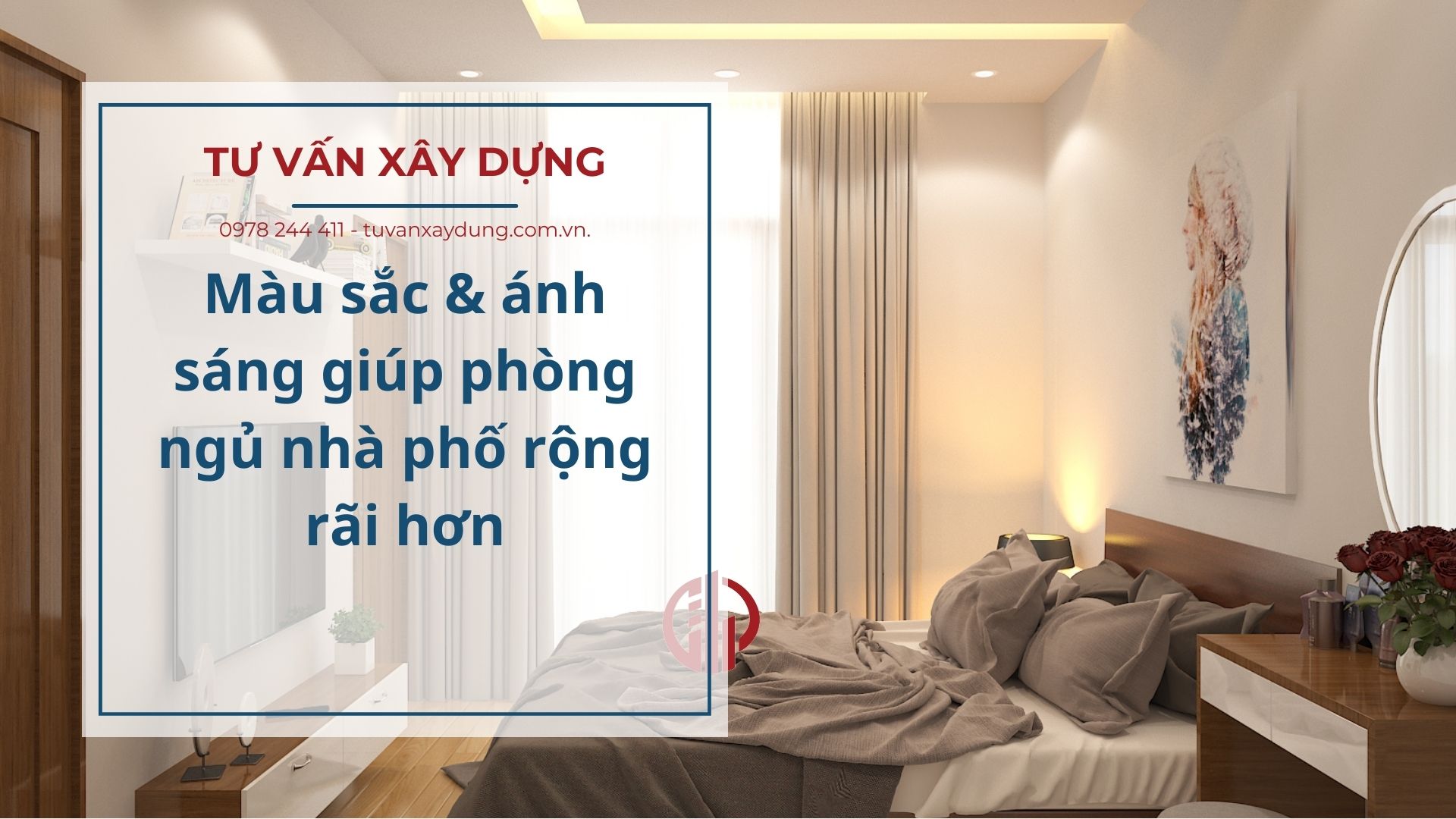 Ánh sáng làm phòng thoáng