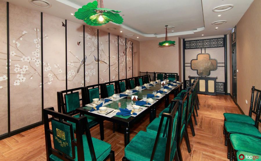 Góc nhìn hiện đại, phù hợp cho bữa tối tại DINH Restaurant Landmark 72