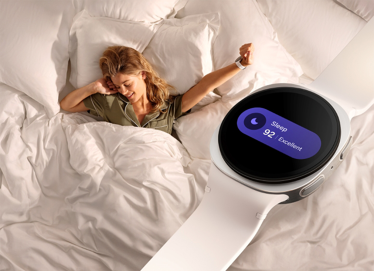 Tính năng hướng dẫn trước khi đi ngủ trên Galaxy Watch8