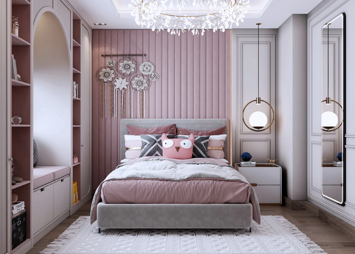 Tone màu hồng pastel xinh xắn
