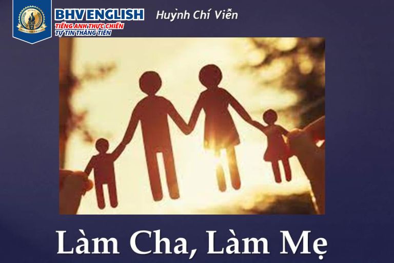 Cha mẹ làm gương cho con