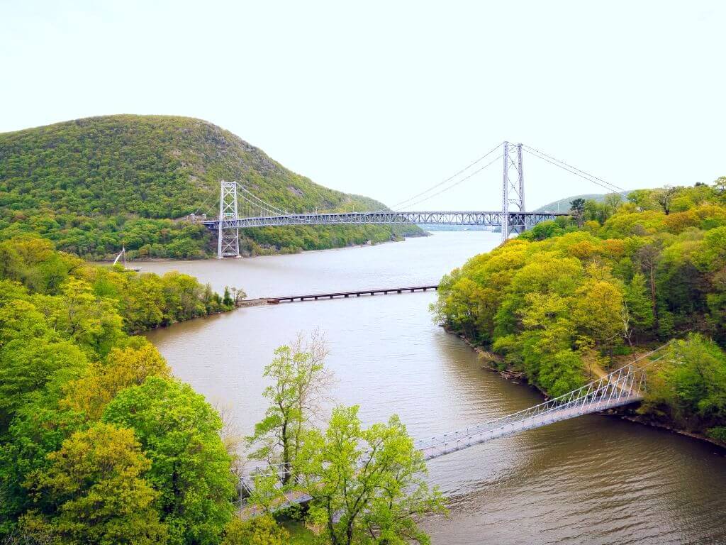 Bear Mountain State Park nhìn từ trên cao