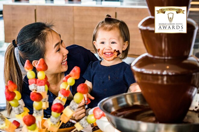 Không gian nghỉ dưỡng sang trọng và các chi tiết kiến trúc tại Mövenpick Resort Waverly Phú Quốc