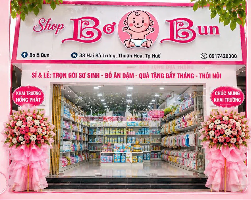 Shop Mẹ & Bé tiêu biểu phân phối sản phẩm Goodmama