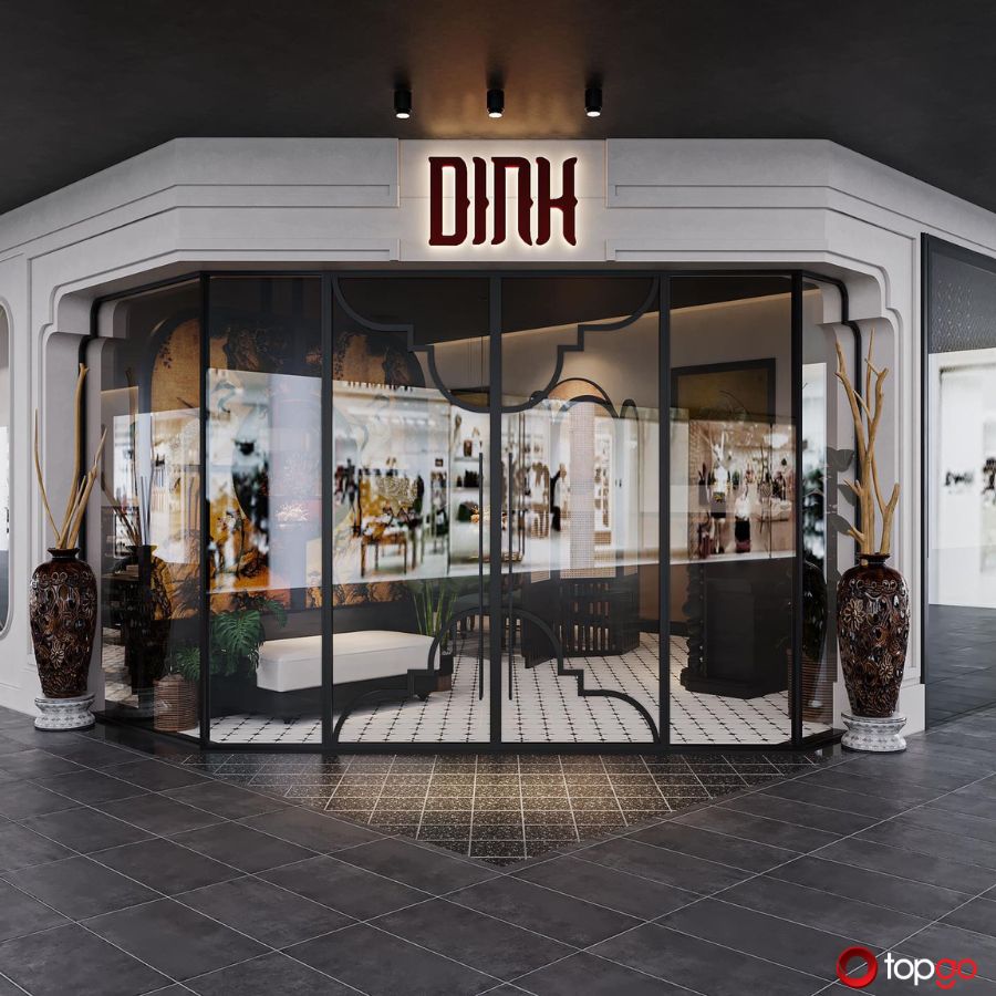 Không gian sang trọng tại DINH Restaurant Landmark 72