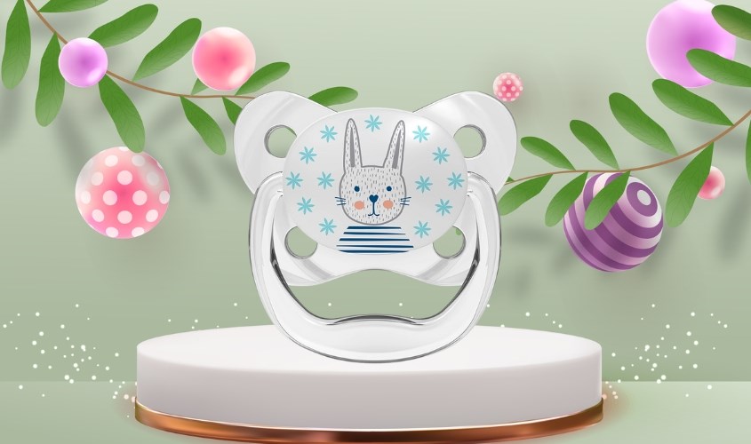 Ti ngậm Dr.Brown's chỉnh nha cho bé từ 0 đến 6 tháng
