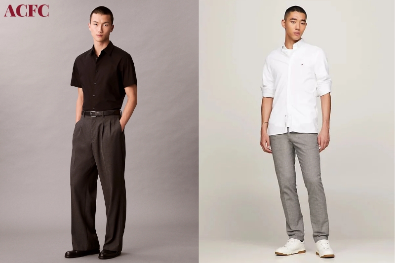 Áo Sơ Mi Nam Slim Fit Và Sức Hút Của Phom Ôm Gọn Trong Menswear Hiện Đại