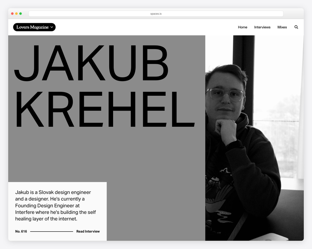 Giao diện blog dạng tạp chí