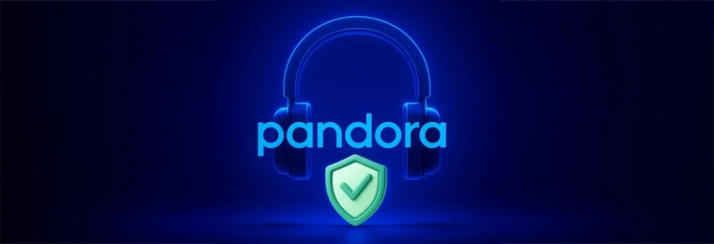 Giao diện của ứng dụng Pandora