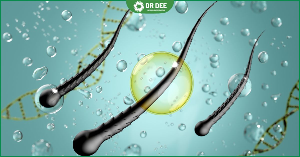 Bữa ăn nuôi tóc