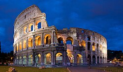 Đấu trường La Mã Colosseum nguyên sơ tại thủ đô Rome