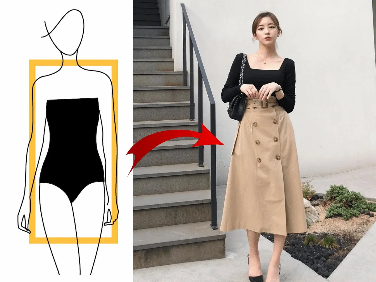 Trang phục phù hợp cho các vóc dáng cơ thể khác nhau - nguồn từ maisononline
