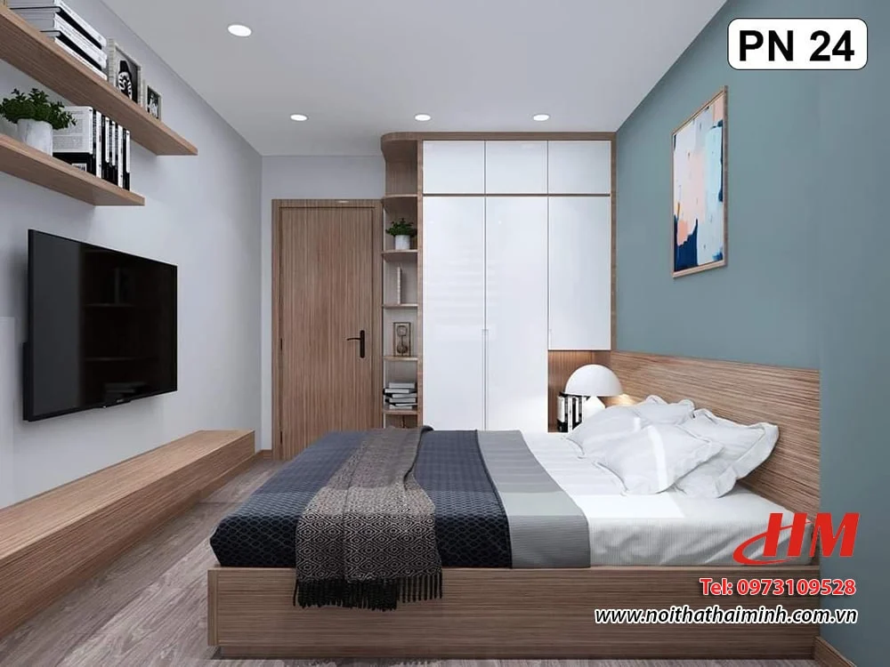 Thiết kế nội thất phòng ngủ hiện đại