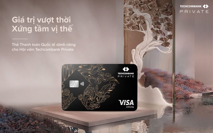 Thẻ thanh toán Techcombank Private
