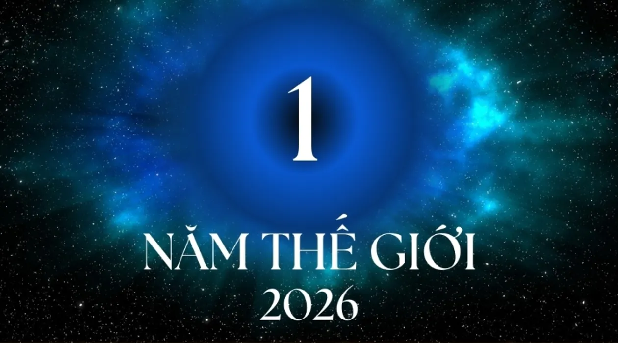 Minh họa thần số học 2026 theo ngày sinh