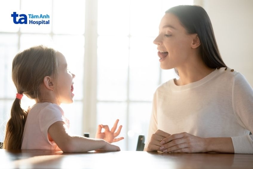 Một số bài tập khoang miệng có thể giúp trẻ tăng cảm nhận