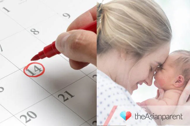 Mẹ bầu xem lịch thai