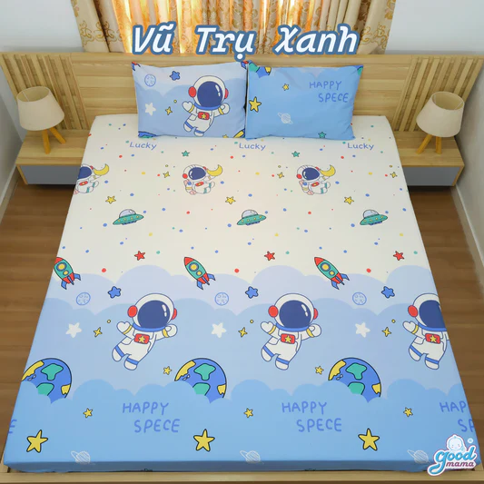 Ga chống thấm vũ trụ xanh cho bé