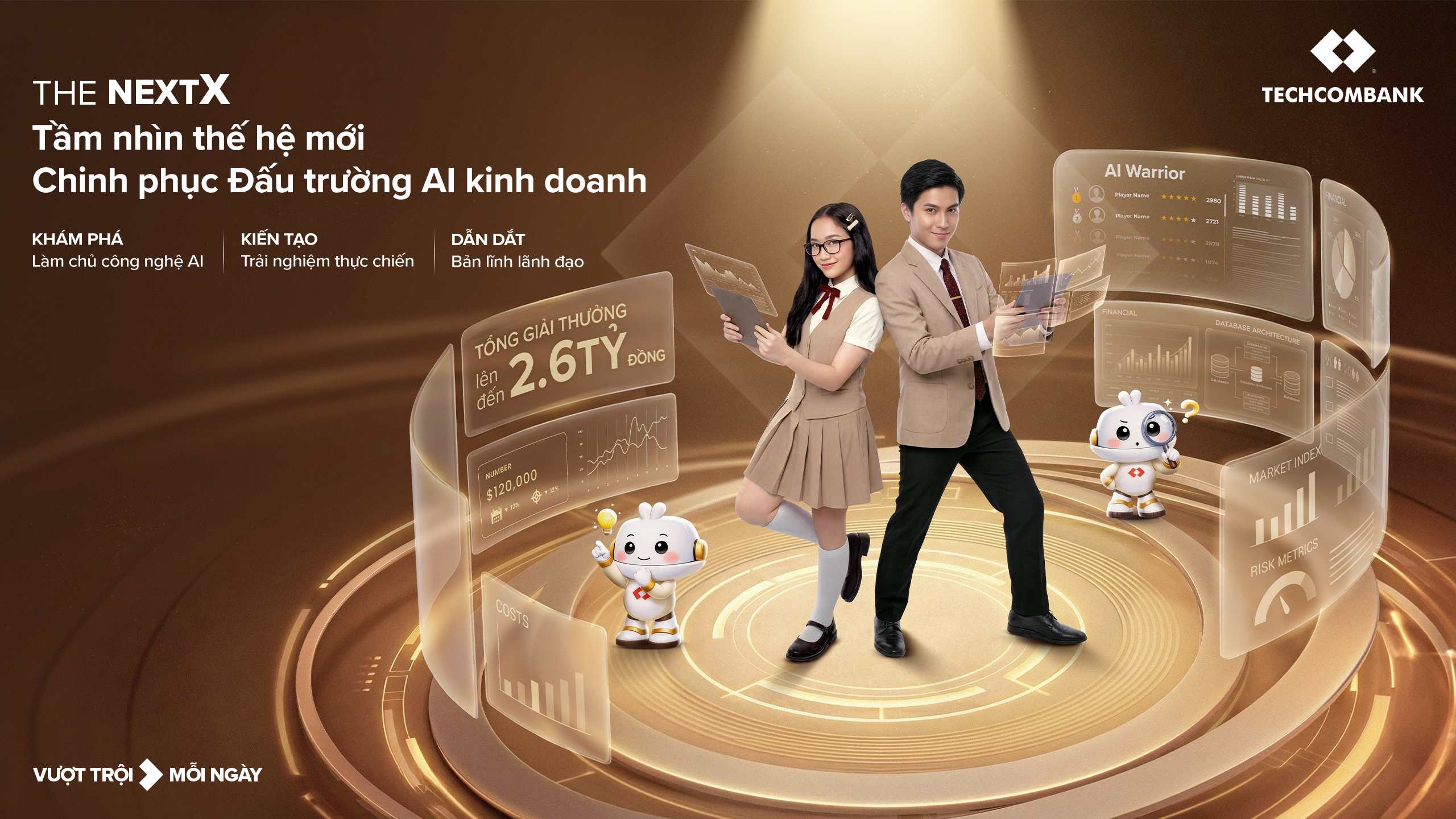 Đấu trường AI Kinh Doanh với sự tham gia của đông đảo đội thi trẻ