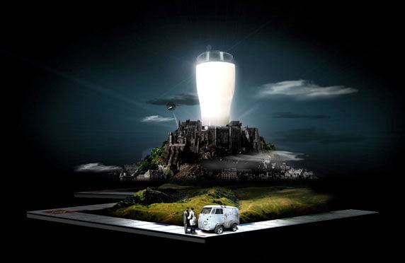 Chén cháo và rau củ