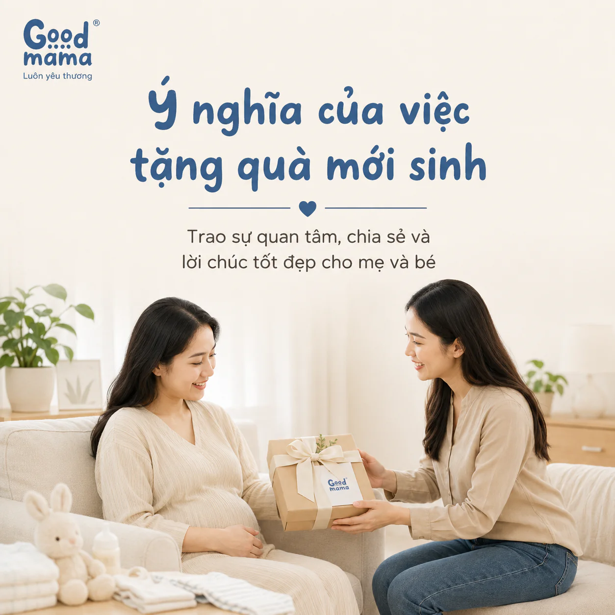Ý nghĩa của việc tặng quà mới sinh cho bà đẻ