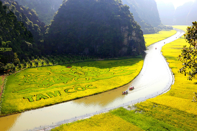 Không gian thanh bình tại quần thể Tam Cốc Bích Động