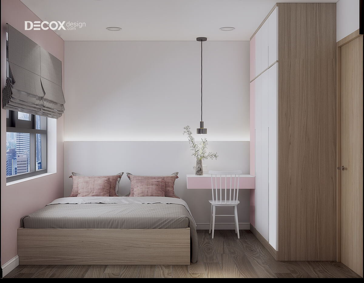 Trang trí phòng ngủ nhỏ đơn giản bằng cây xanh