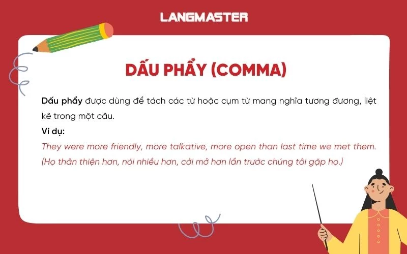 Dấu phẩy (Comma)