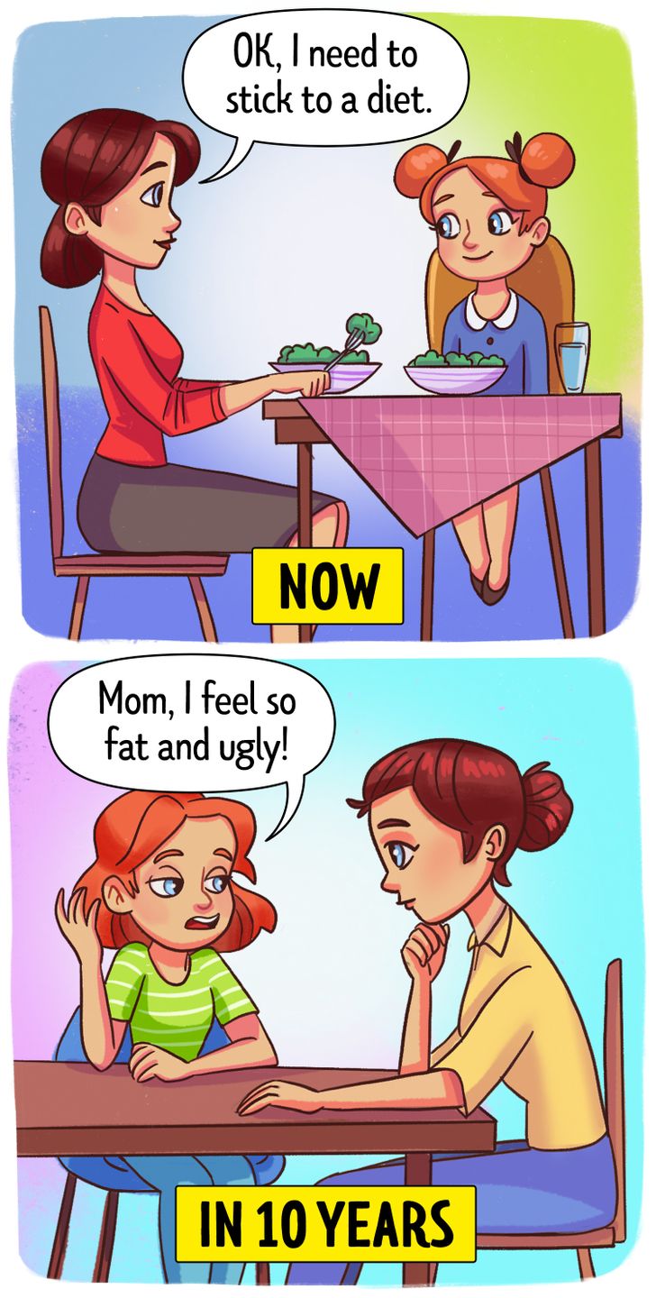 Hình ảnh về những sai lầm trong chế độ ăn của trẻ nhẹ cân