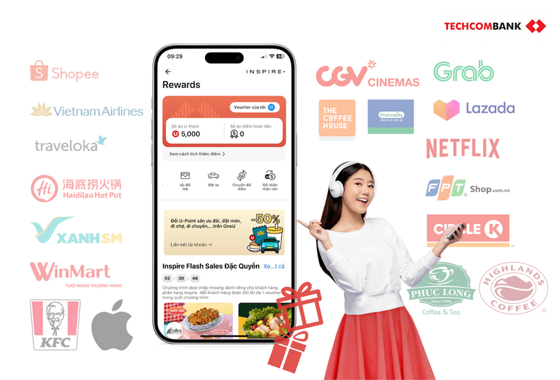 Tham gia Techcombank Rewards