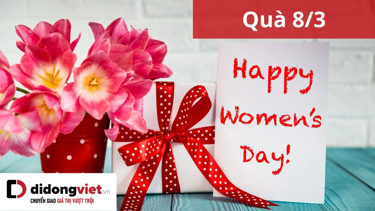 Trao quà 8/3 ấm áp