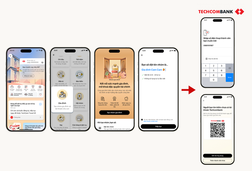 Cách tạo nhóm gia đình
