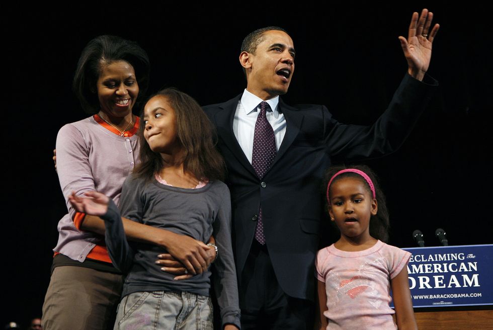Gia đình Obama trong những ngày đầu vận động tranh cử