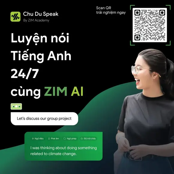 Chu Du Speak - Luyện Speaking với AI hiệu quả, phản hồi tức thì