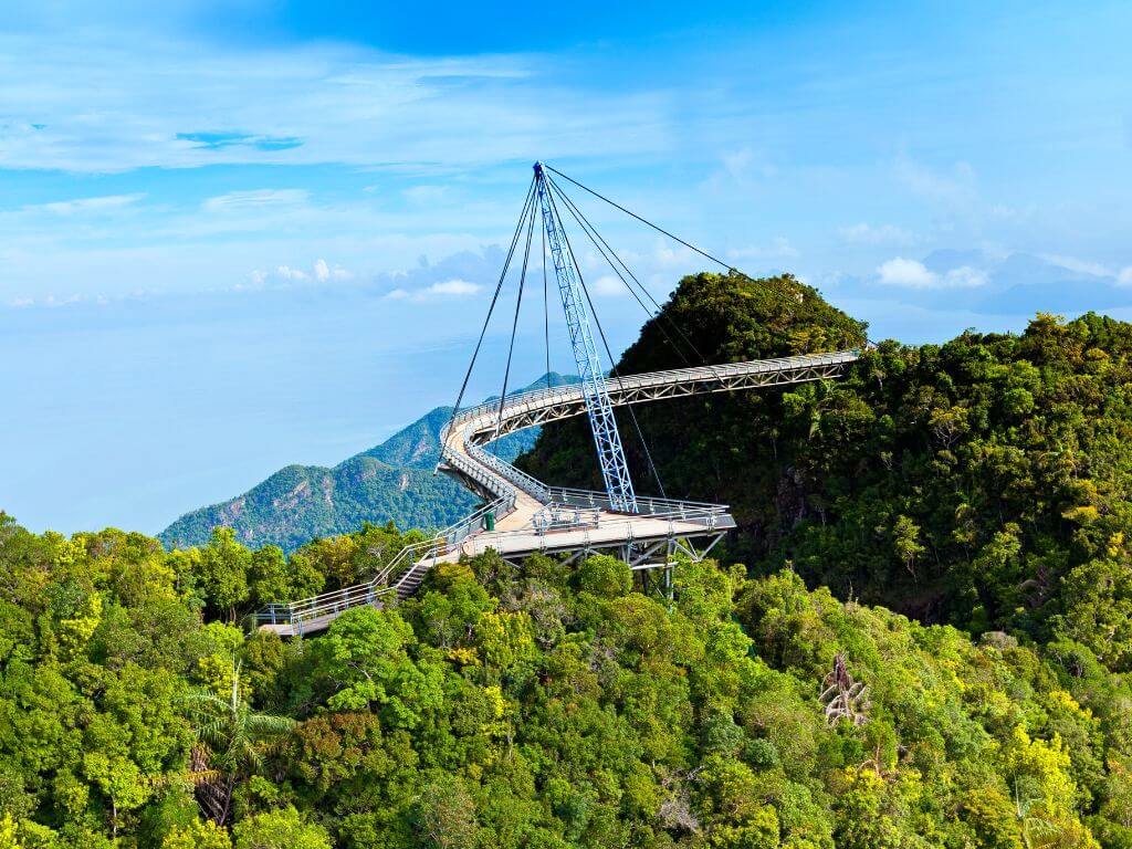 Cầu kính Gatlinburg SkyBridge giữa núi