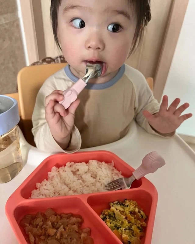 Thức ăn xay nhuyễn từ rau củ cho bé