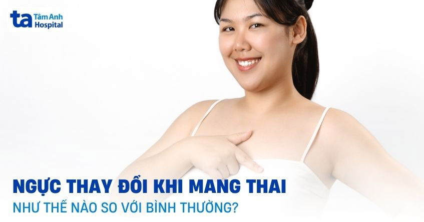 Những thay đổi khi mang thai