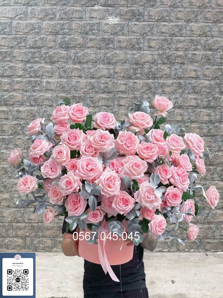 Các sắc hồng khác nhau