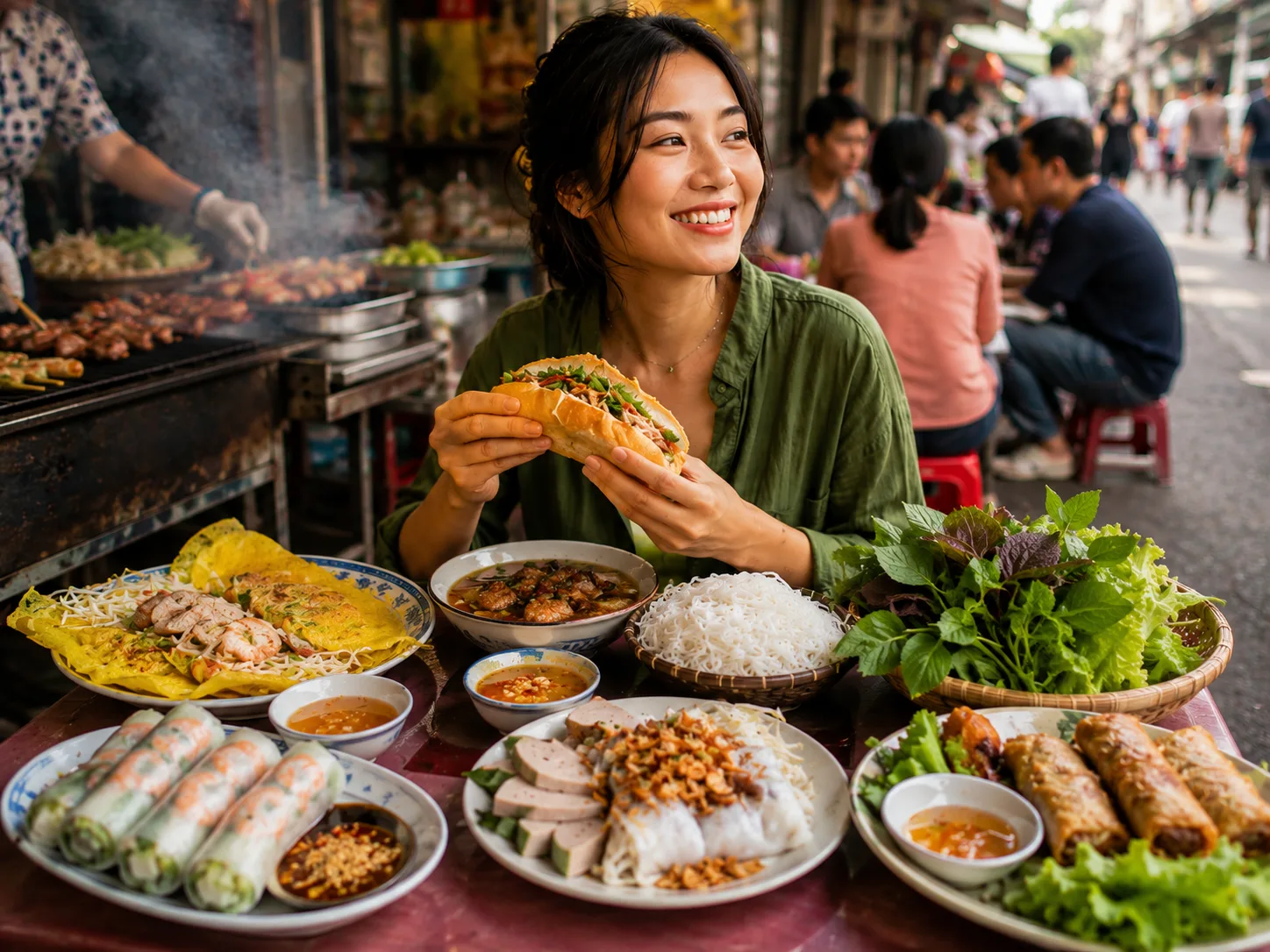 Bánh mì và các món ăn đường phố kinh điển Việt Nam