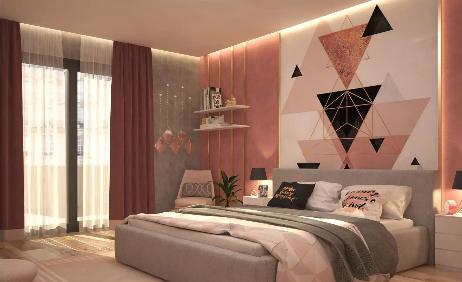 Trang trí phòng ngủ nhỏ cho nữ cần tận dụng tối đa nguồn ánh sáng tự nhiên